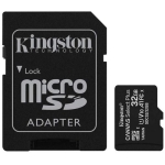 Kingston Micro Secure Digital 32GB microSDXC Canvas select Plus 80R CL10 UHS-I Card + SD Adapter